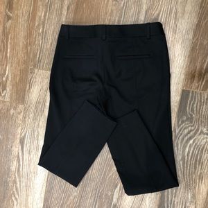 Express Mid-Rise Columnist Ankle Black size 4R